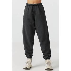 NEW JOAH BROWN oversized jogger pant in washed black